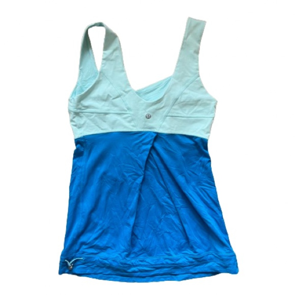 Lululemon Run: Tame Me Tank Beach Blanket Blue / Aquamarine 6 - Picture 9 of 10